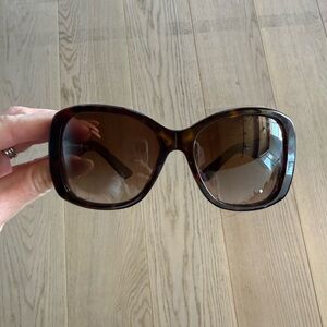 Prada Brown Oversized Sunglasses